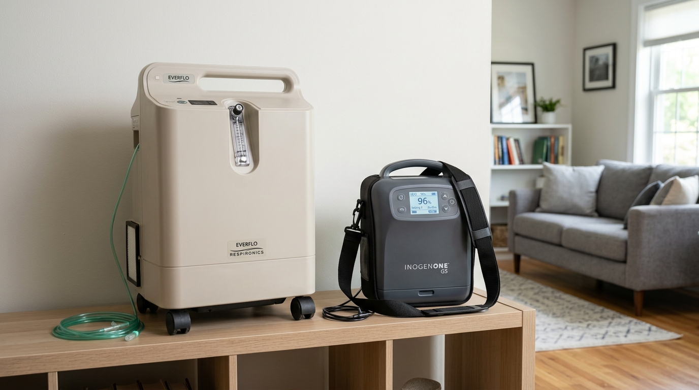 Continuous Flow vs Pulse Dose Oxygen Concentrator
